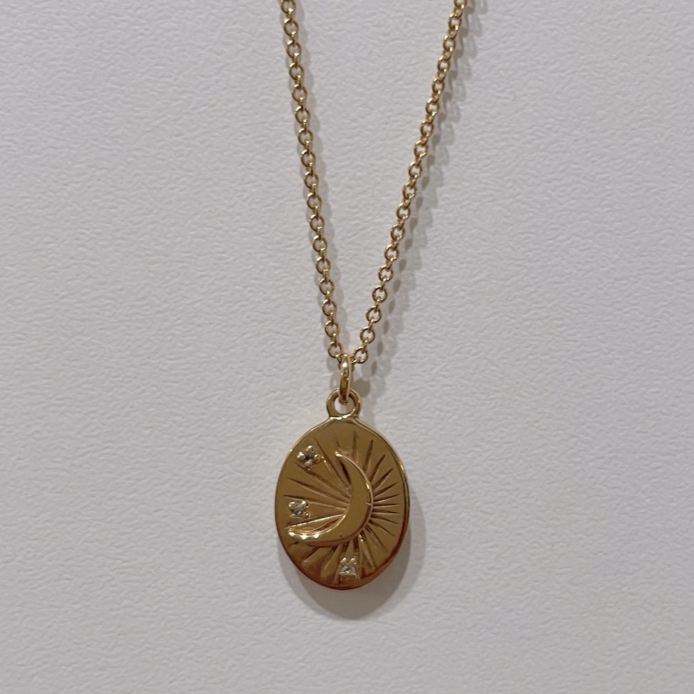 Mejuri tarot necklace
